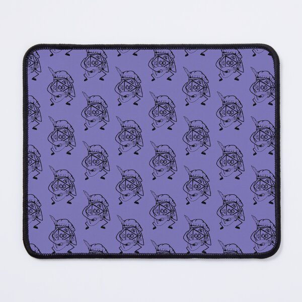 Item preview, D20 BARD CARTOON BLACK designed and sold by JustWantsSleep.