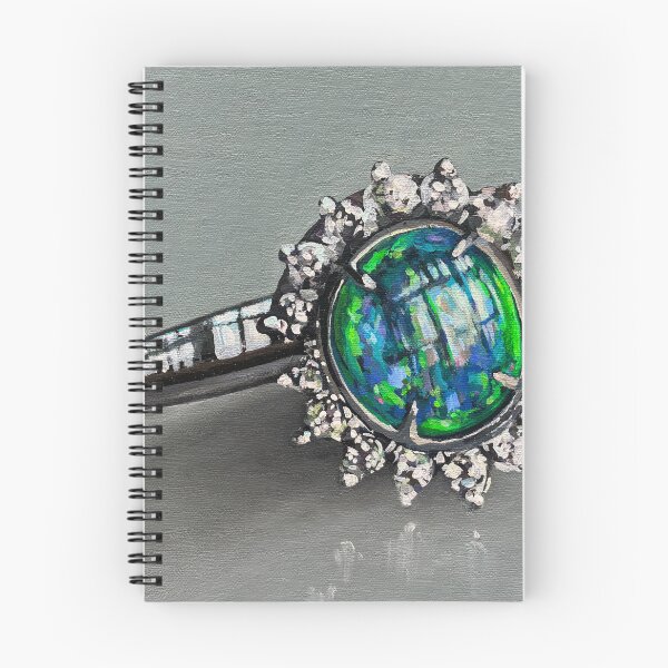 Item preview, Opal Ring designed and sold by ElleVictoriaArt.