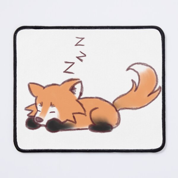 Item preview, Cute sleepy fox design designed and sold by Fuchsiella.