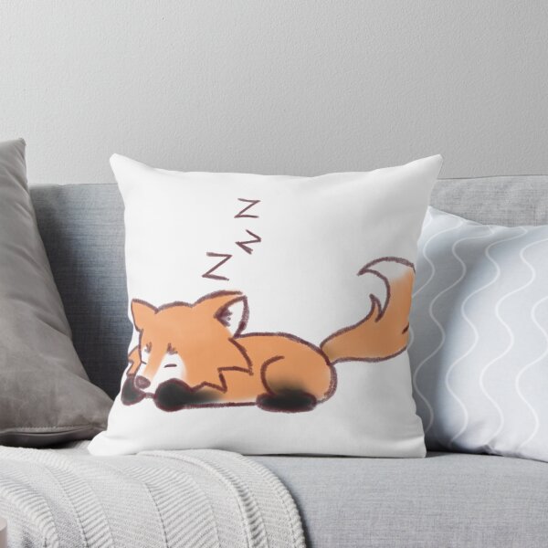 Item preview, Cute sleepy fox design designed and sold by Fuchsiella.