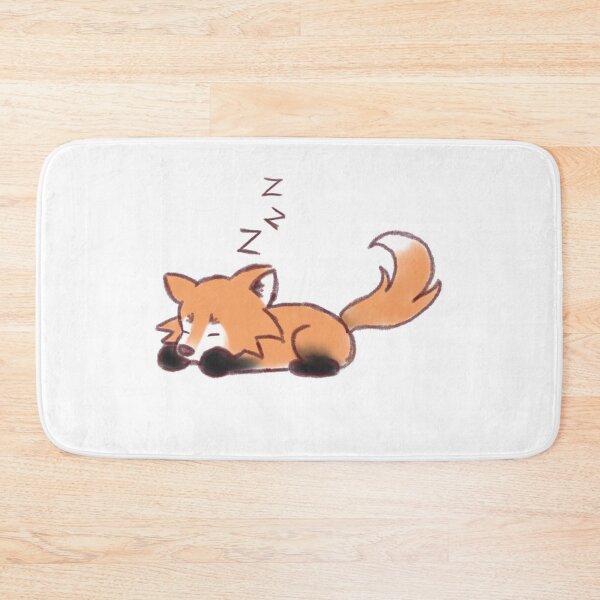 Item preview, Cute sleepy fox design designed and sold by Fuchsiella.