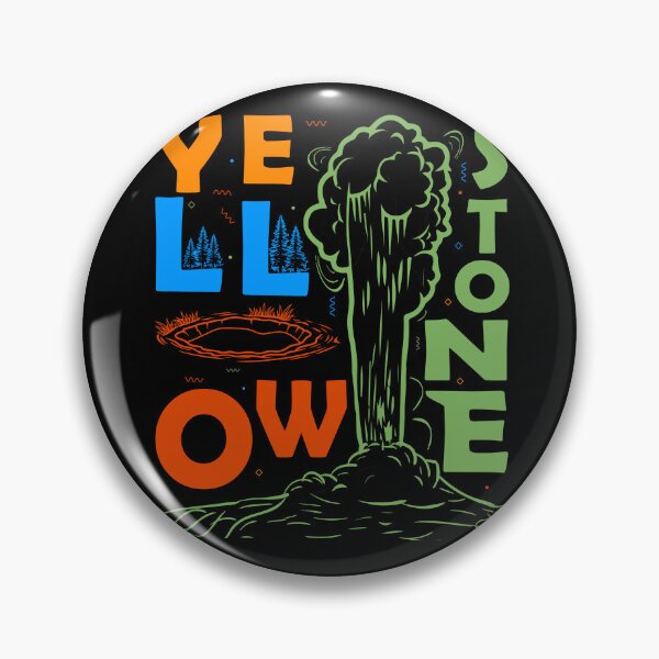 Artikelvorschau, Yellowstone-Nationalpark-Souvenir Wyoming Yellowstone entworfen und verkauft von DSWShirts.