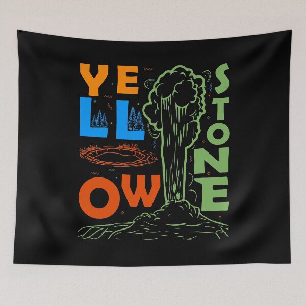 Item preview, Yellowstone National Park Souvenir Wyoming Yellowstone designed and sold by DSWShirts.
