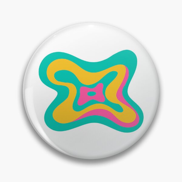 Item preview, Abstract shape game - bright colors and retro style designed and sold by SLNart.