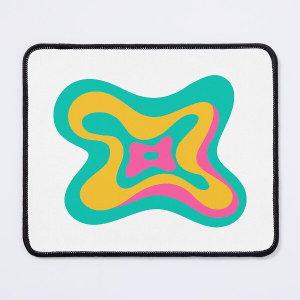 Item preview, Abstract shape game - bright colors and retro style designed and sold by SLNart.