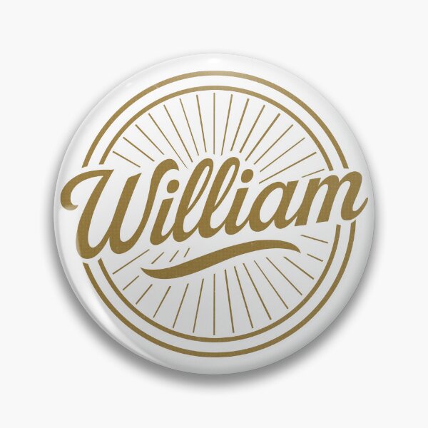 Item preview, Personalized William Tee – Stylish Name Design Shirt designed and sold by crevettedesign.