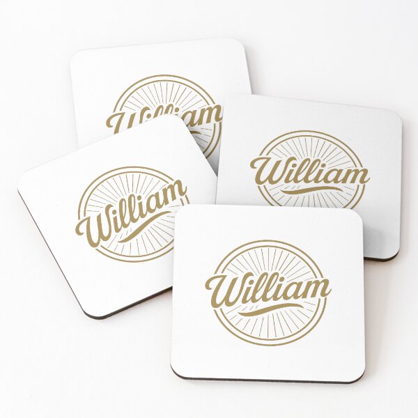 Item preview, Personalized William Tee – Stylish Name Design Shirt designed and sold by crevettedesign.
