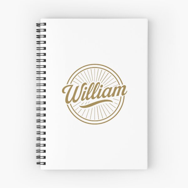 Item preview, Personalized William Tee – Stylish Name Design Shirt designed and sold by crevettedesign.