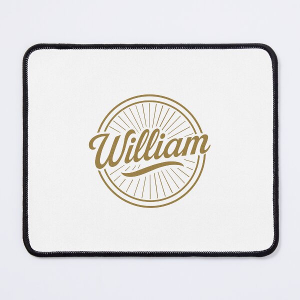Item preview, Personalized William Tee – Stylish Name Design Shirt designed and sold by crevettedesign.