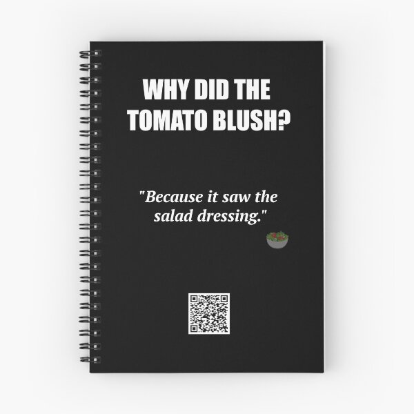 Item preview, Blushing Tomato – Cringiest Salad Joke designed and sold by BrushRushX.