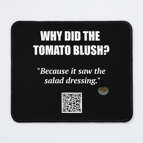Item preview, Blushing Tomato – Cringiest Salad Joke designed and sold by BrushRushX.