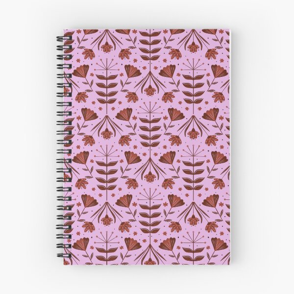 Item preview, Folk Blooms Patterns designed and sold by The Wise Apricot.