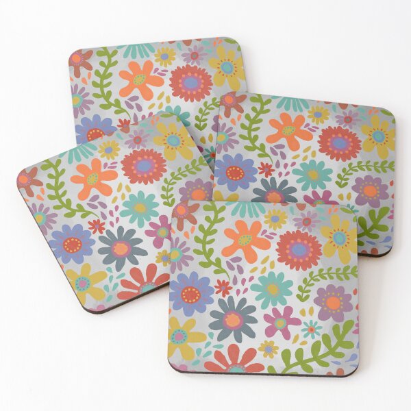 Item preview, Colorful Retro Floral designed and sold by madebyceciliab.