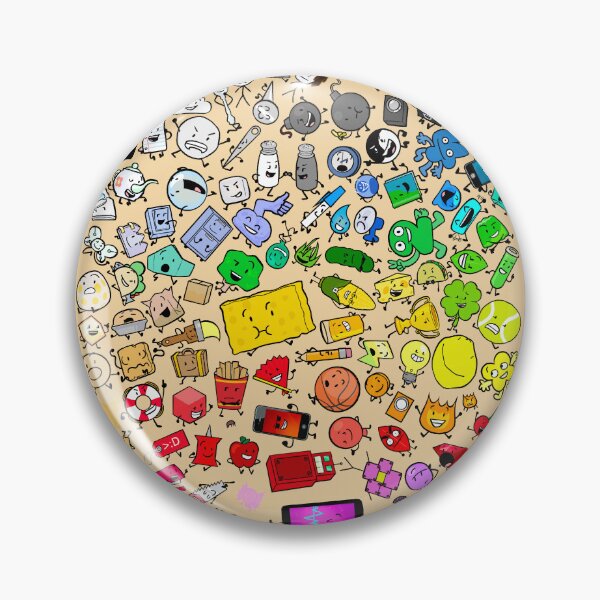 Item preview, BFDI Inanimate Insanity All Characters designed and sold by MsBonnieArt.