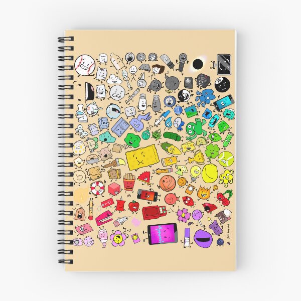 Item preview, BFDI Inanimate Insanity All Characters designed and sold by MsBonnieArt.