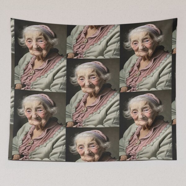 Item preview, Sweet 100-Year-Old Grandma – Circa 1763 designed and sold by KoliBabb.