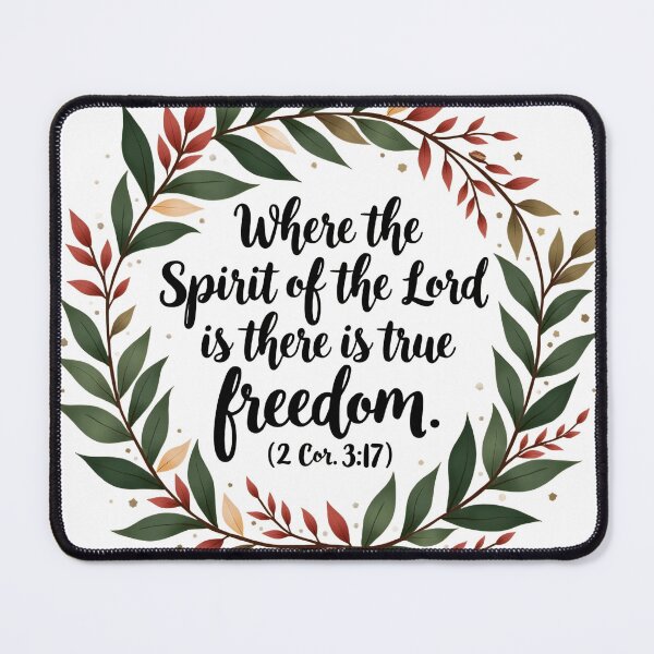 Item preview, Where the Spirit of the Lord is, there is True Freedom (2 Cor. 3:17) designed and sold by SLSGraphix.