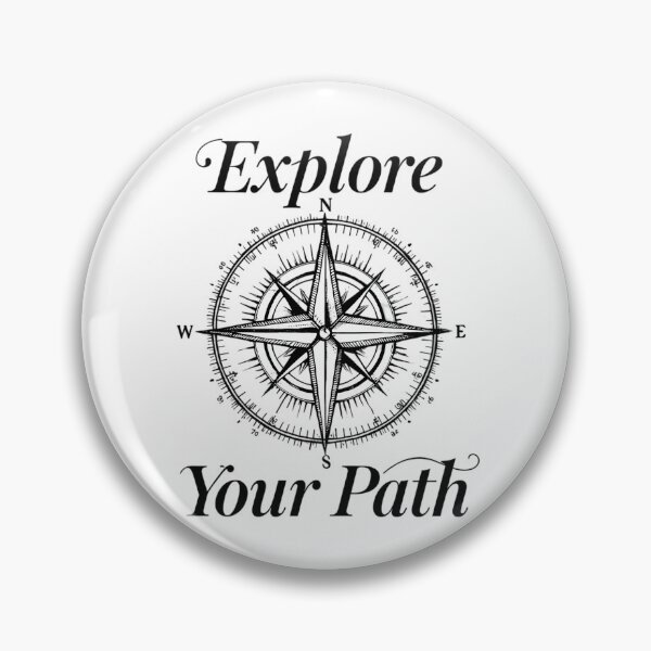 Item preview, Explore Your Path Vintage Compass Rose designed and sold by anas006.