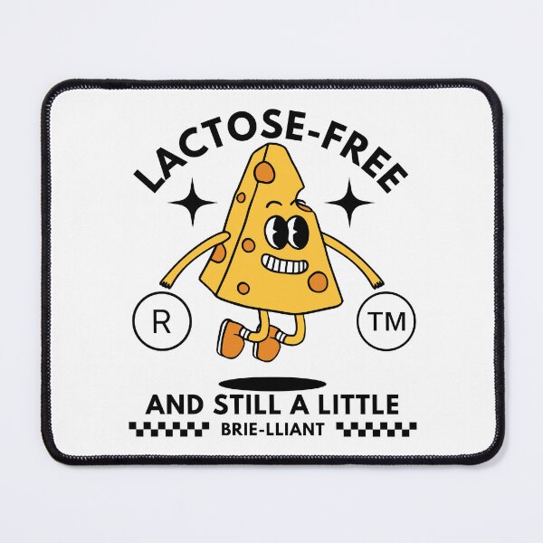 Item preview, Lactose-free and still a little brie-lliant (lactose-free cheese) designed and sold by Peerless-Prime.