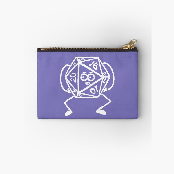 Item preview, D20 CARTOON WHITE designed and sold by JustWantsSleep.