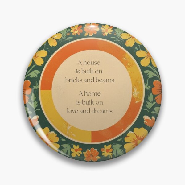 Item preview,  A Home is Built on love and Dreams designed and sold by CraftyWords.