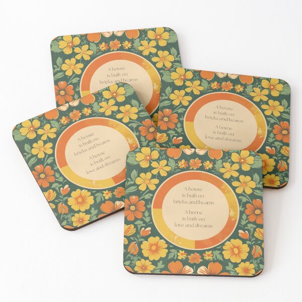 Item preview,  A Home is Built on love and Dreams designed and sold by CraftyWords.