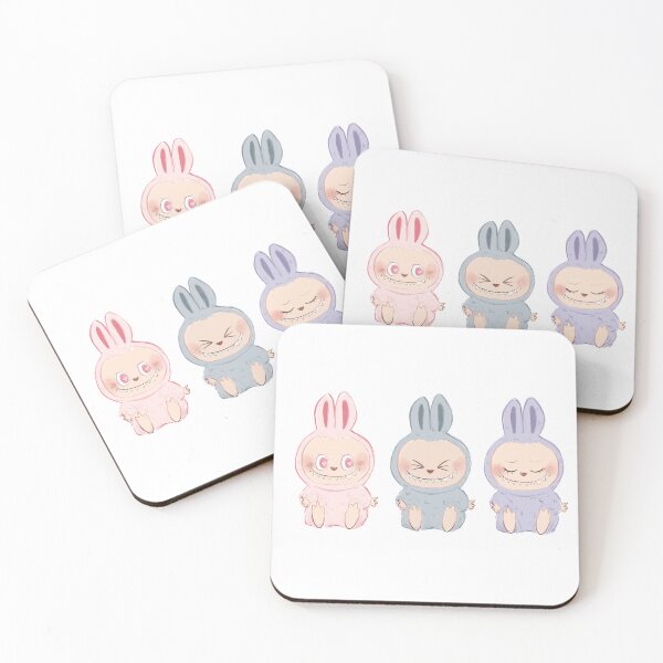 Item preview, have a seat trio labubus designed and sold by mangosnatcher.