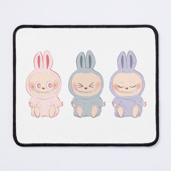 Item preview, have a seat trio labubus designed and sold by mangosnatcher.