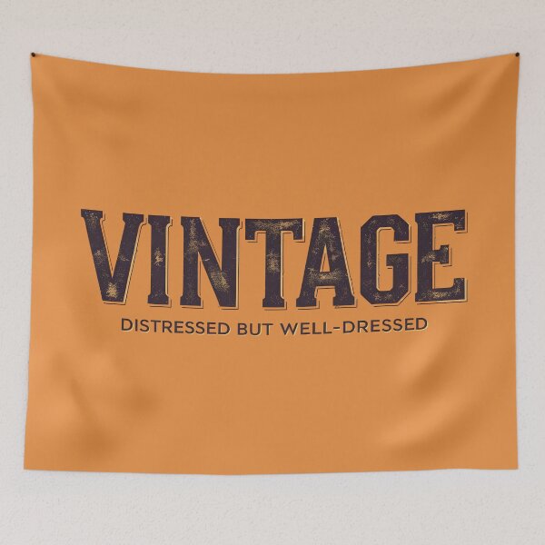 Item preview, Vintage - Distressed. But well-dressed  designed and sold by GoodOldVintage.