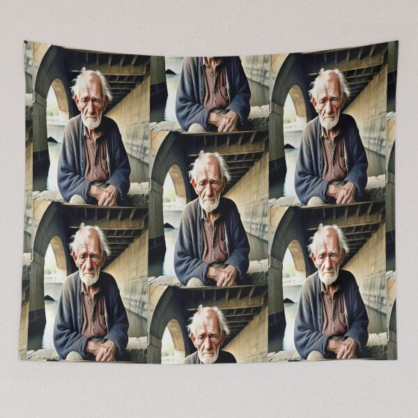 Item preview, Old Man Under a Bridge – Circa 1600 designed and sold by KoliBabb.