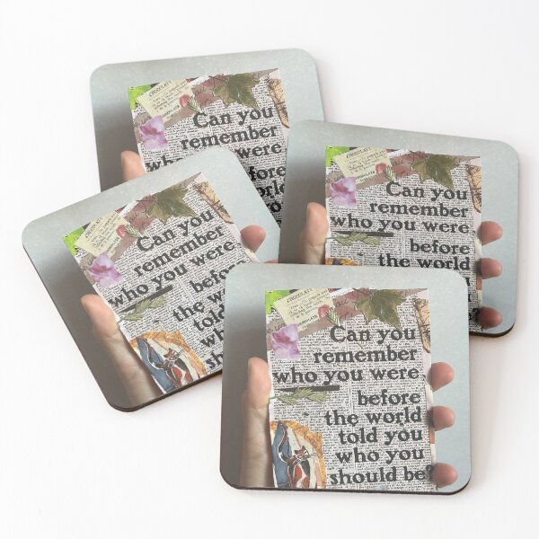 Item preview, Remember Who You Were Vintage Collage designed and sold by whitepaperflower.