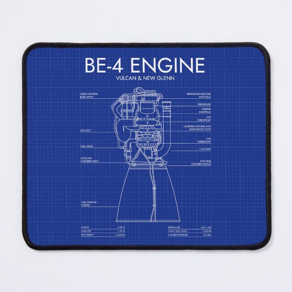 Item preview, BE-4 Engine (Blueprint) designed and sold by BGALAXY.