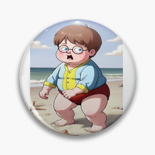 Item preview, Young Pete Griffen At The Beach – Summer Vibes & Sandcastles designed and sold by KoliBabb.