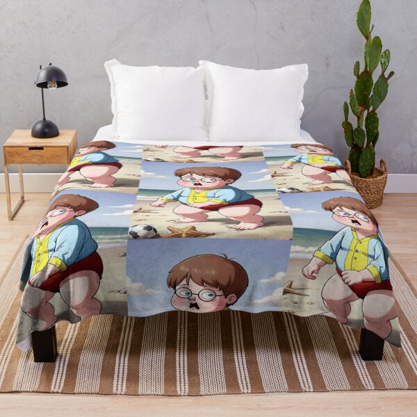 Item preview, Young Pete Griffen At The Beach – Summer Vibes & Sandcastles designed and sold by KoliBabb.