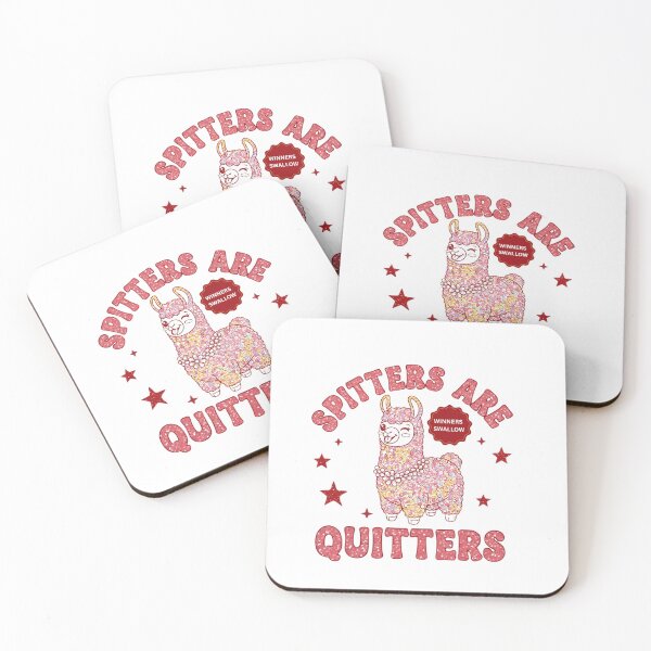 Item preview, Spitters are Quitters Raunchy Roulette gift Adult Humor Tee Funny Gag inappropriate Design for Girls Trip And Exchange designed and sold by MotivaChic.