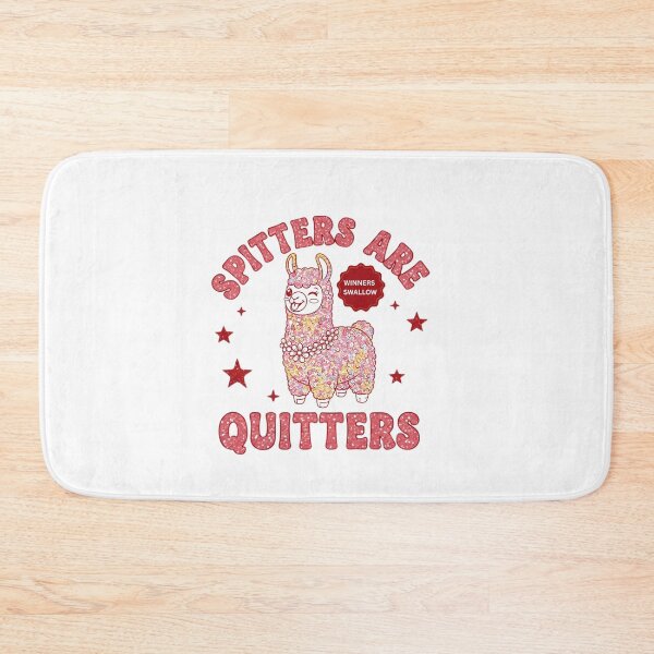 Item preview, Spitters are Quitters Raunchy Roulette gift Adult Humor Tee Funny Gag inappropriate Design for Girls Trip And Exchange designed and sold by MotivaChic.