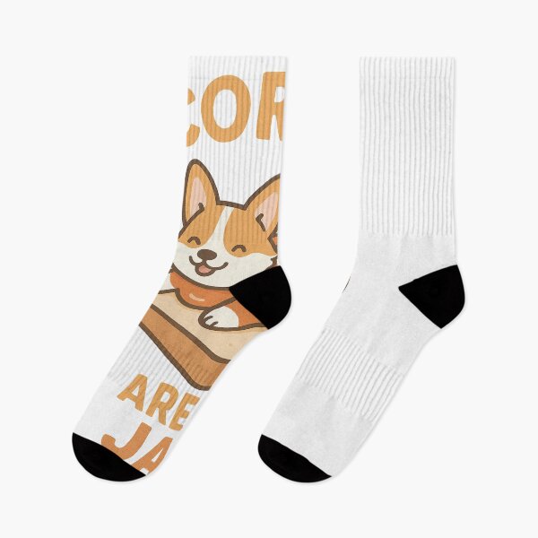 Item preview, Corgis Are My Jam designed and sold by PosiTeeVibes.
