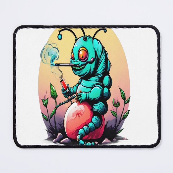 Item preview, Caterpillar Smoking A Blunt – High on Life (and Other Stuff) designed and sold by KoliBabb.