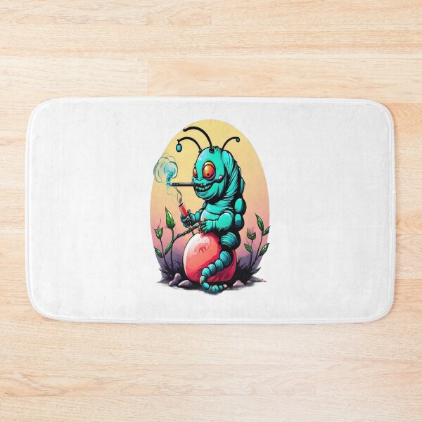 Item preview, Caterpillar Smoking A Blunt – High on Life (and Other Stuff) designed and sold by KoliBabb.