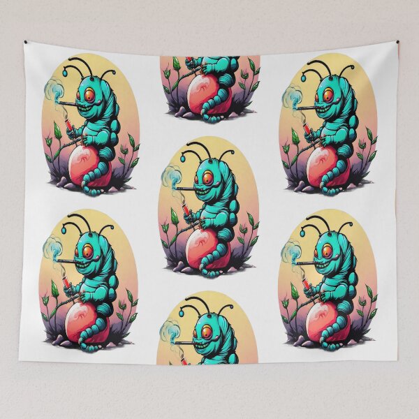 Item preview, Caterpillar Smoking A Blunt – High on Life (and Other Stuff) designed and sold by KoliBabb.