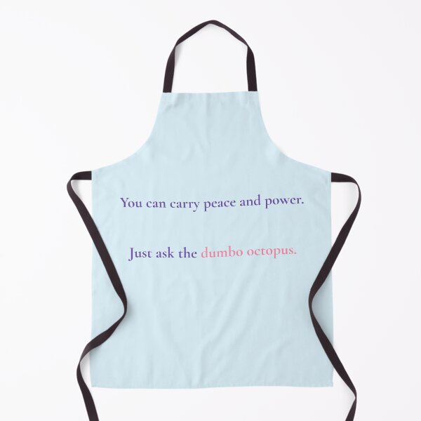 Item preview, Peace & Power – Dumbo Octopus Quote Design | Kindwaves Rare Animal Series designed and sold by KWkindwaves.