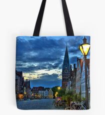 Lüneburg in the Morning Tote Bag