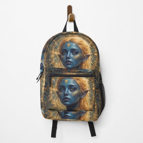 Item preview, Blue elf high priestess. Magical fantasy. designed and sold by maddfishy1975.