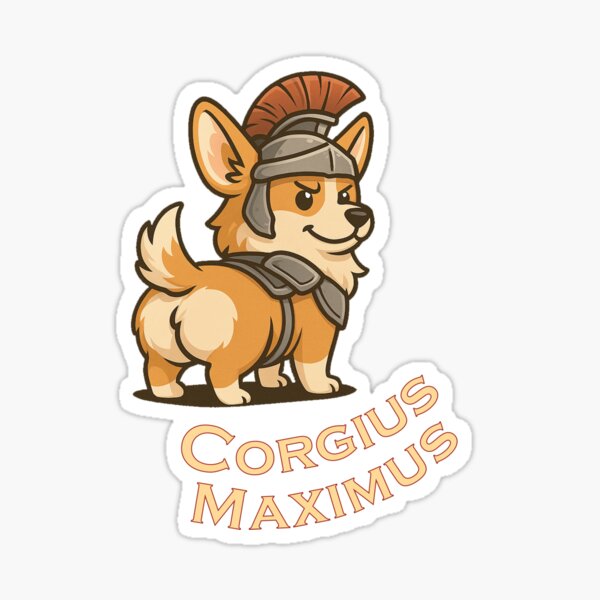 Item preview, Corgius Maximus designed and sold by PosiTeeVibes.