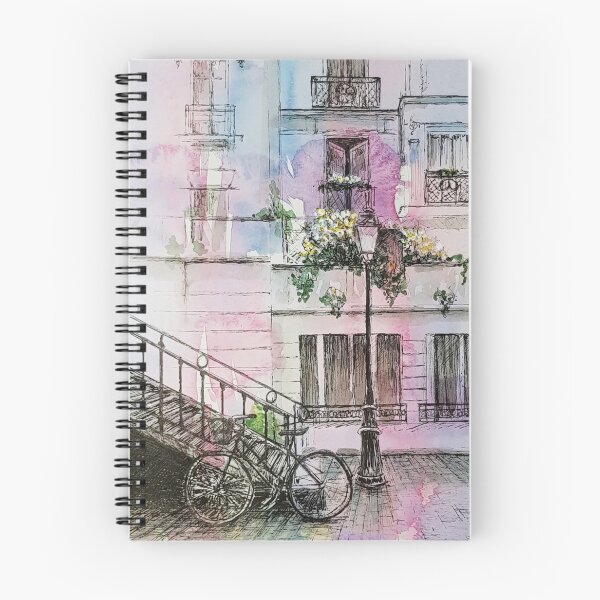 Item preview, Bicycle in Paris designed and sold by Vicky Dolan Art.