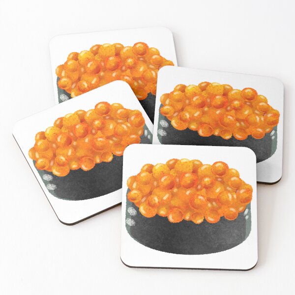 Item preview, Salmon eggs gunkan Illustration designed and sold by pamaripai.