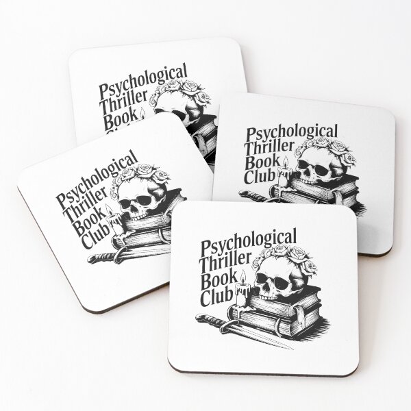 Item preview, Psychological thriller book club – dark book lover design designed and sold by CleanDecor.