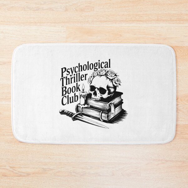 Item preview, Psychological thriller book club – dark book lover design designed and sold by CleanDecor.