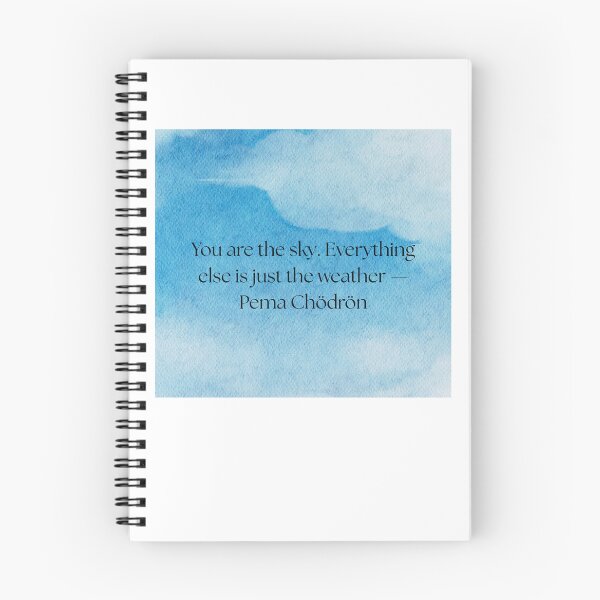 Item preview, Pema Chodron sky quote designed and sold by XDivineTees.
