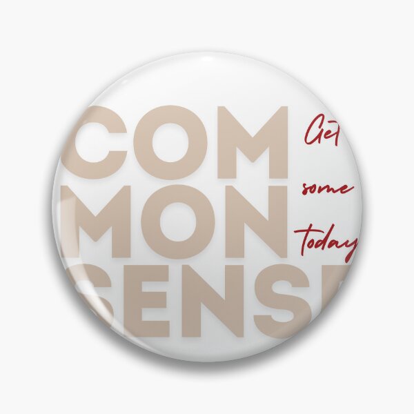 Item preview, Common Sense  designed and sold by MeanDuckMechanic.